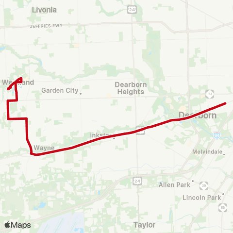 SMART Michigan Local map