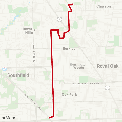 SMART Greenfield map