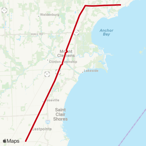 SMART Gratiot Local map