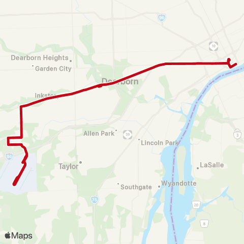 SMART Fast Michigan map