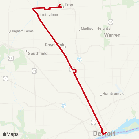 SMART Fast Woodward map