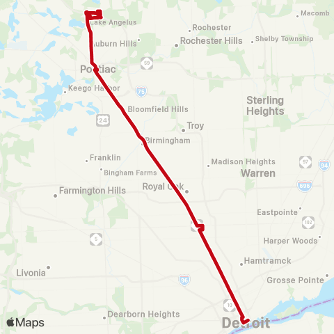SMART Fast Woodward map