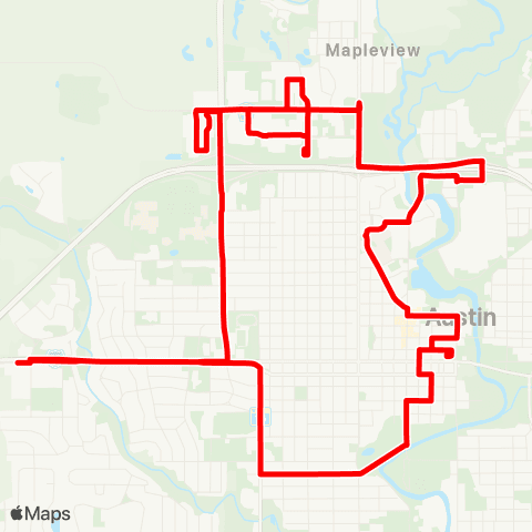 SMART Flex Austin map