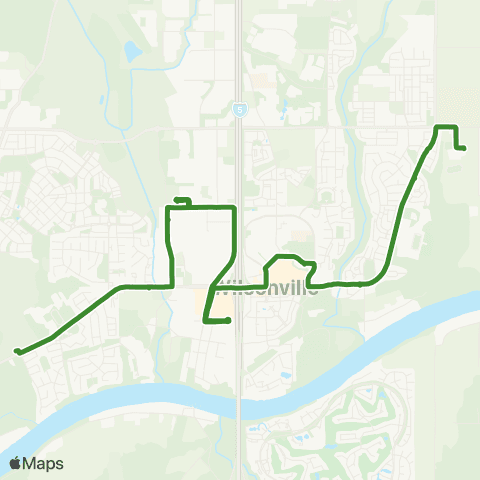 SMART 4-Wilsonville Rd map