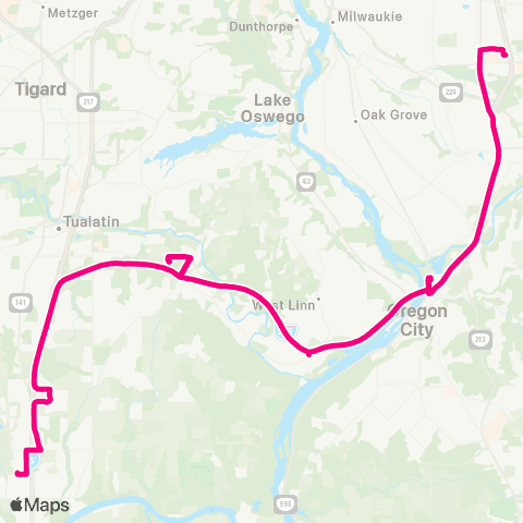 SMART 10X-Clackamas map