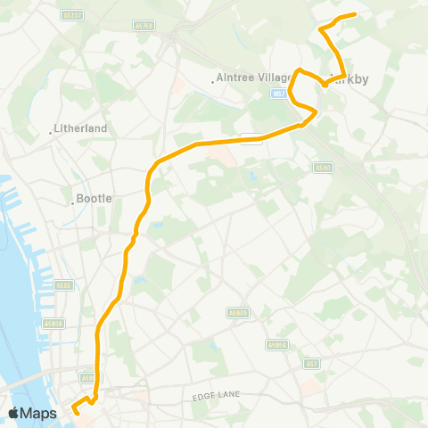 Stagecoach Merseyside and South Lancashire Queen Square Bus Station - Admin Road map