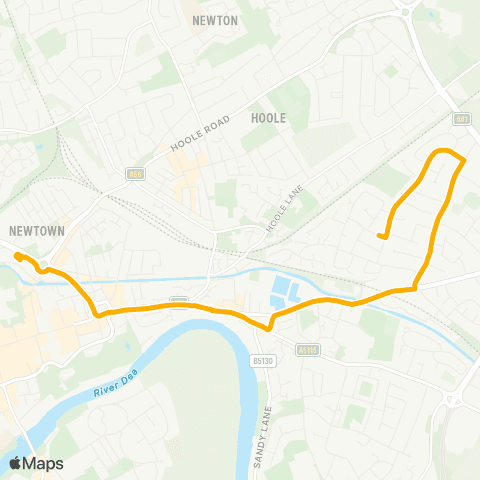 Stagecoach Merseyside and South Lancashire Chester Bus Interchange - Queens Road map