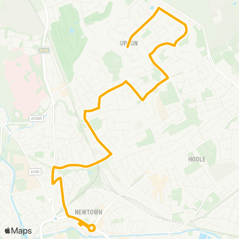 Stagecoach Merseyside and South Lancashire Chester Bus Interchange - Shops map