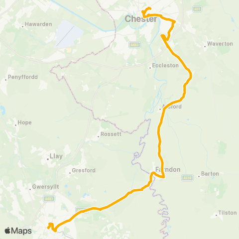 Stagecoach Merseyside and South Lancashire Railway Station - Rake / Pikel map