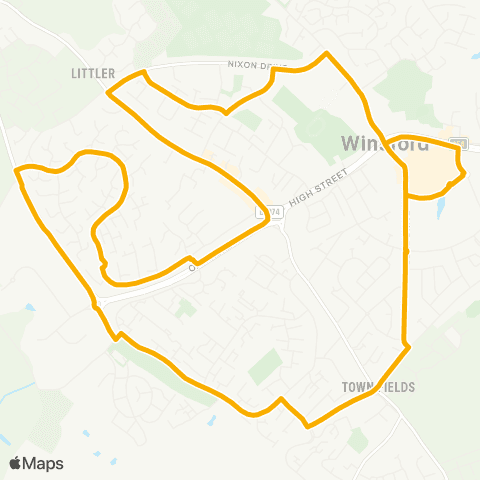 Stagecoach Merseyside and South Lancashire Library - Library map
