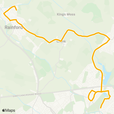 Stagecoach School Routes Mowbray Avenue - Witton Way map