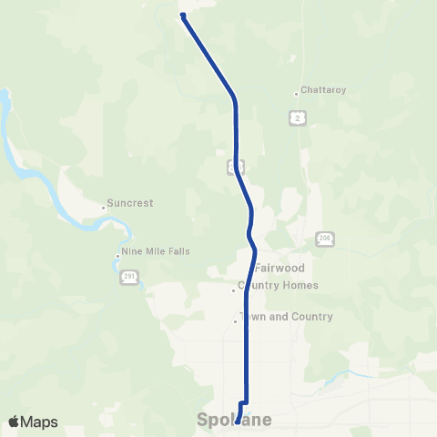 Special Mobility Services Deer Park - Spokane map