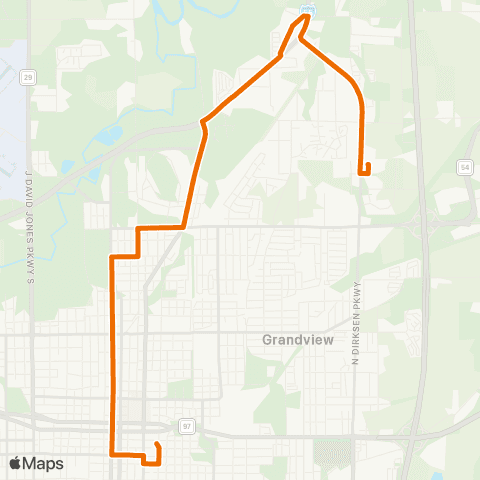 SMTD North 5th / Sand Hill map