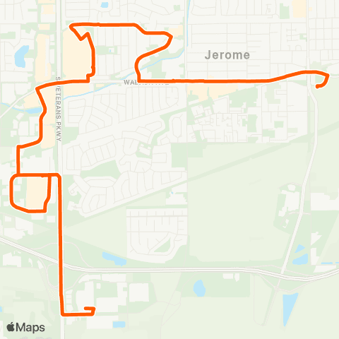 SMTD Westside Shopper map