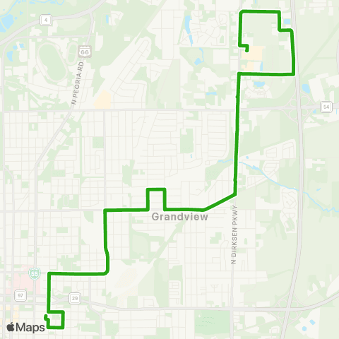 SMTD Clear Lake / MTI / Grandview map