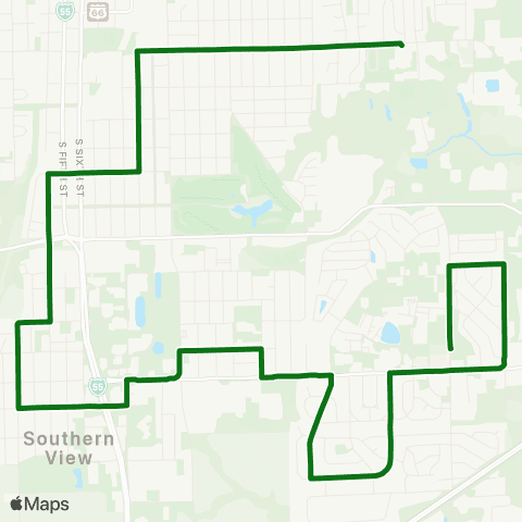 SMTD Laketown to SEHS map