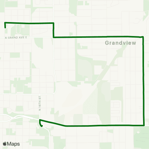 SMTD Clear Lake to LHS map