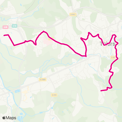 SMTUT ZI de Felet - La Croix map