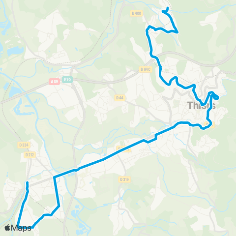 SMTUT Les Garniers - Cité SNCF map