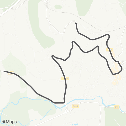 SMTUT - Scolaires 3 Villes - Le Pontel map