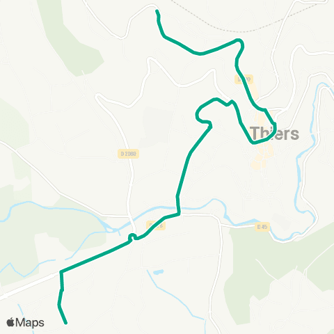 SMTUT - Scolaires Émile Zola - Le Pontel map