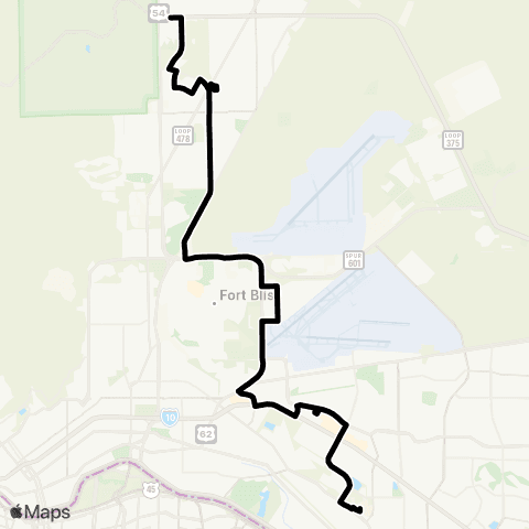 Sun Metro Northeast / Cielo Vista TC map