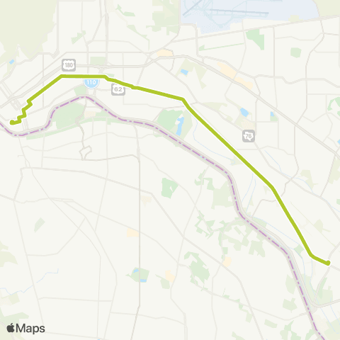 Sun Metro Alameda BRIO map