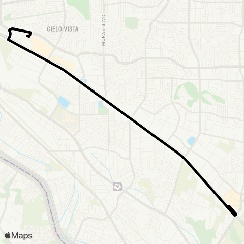 Sun Metro Gateway Circulator map