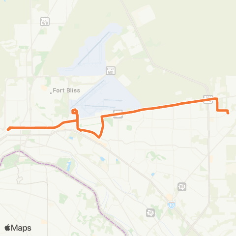 Sun Metro Montana BRIO map