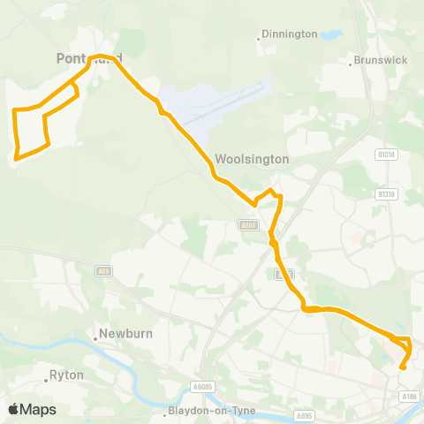 Stagecoach North East Eldon Square Bus Sta - Eldon Square Bus Sta map