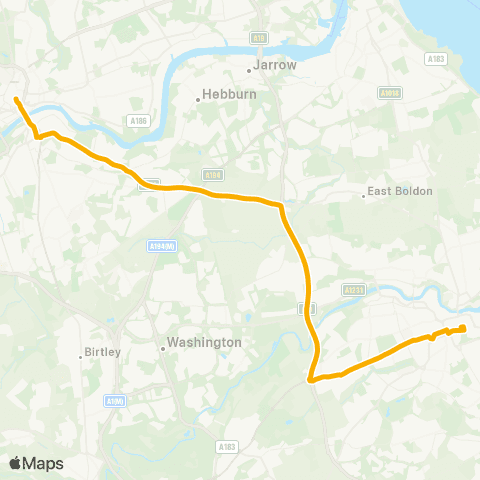 Stagecoach North East Monument Pilgrim Street - Fawcett Street map