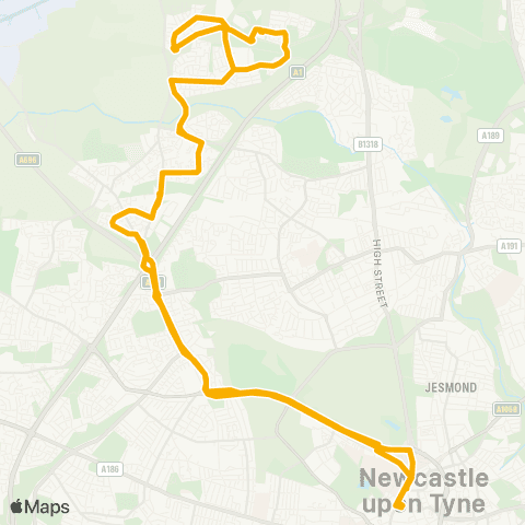Stagecoach North East Eldon Square Bus Sta - Eldon Square Bus Sta map