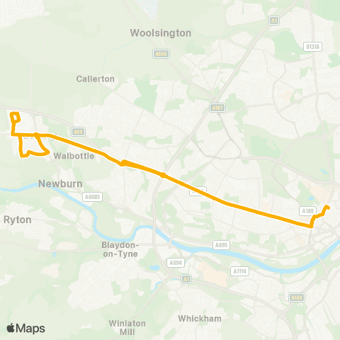 Stagecoach North East Eldon Square Bus Sta - Eldon Square Bus Sta map