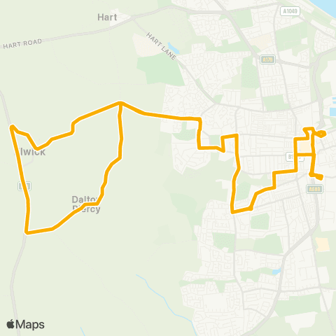 Stagecoach North East Hartlepool Interchange - Hartlepool Interchange map