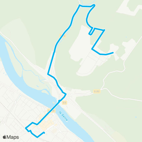 SN'go! Vernon Corvette <> République map