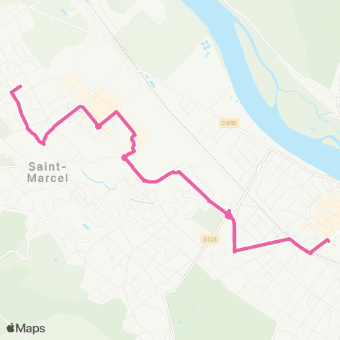 SN'go! St Marcel Cornouillères <> République map