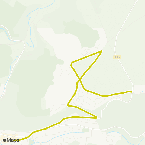 SN'go! Les Andelys Gare rout. <> Feuquerolles map