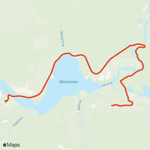Skyss Førde-Sunde skule-Åsane map