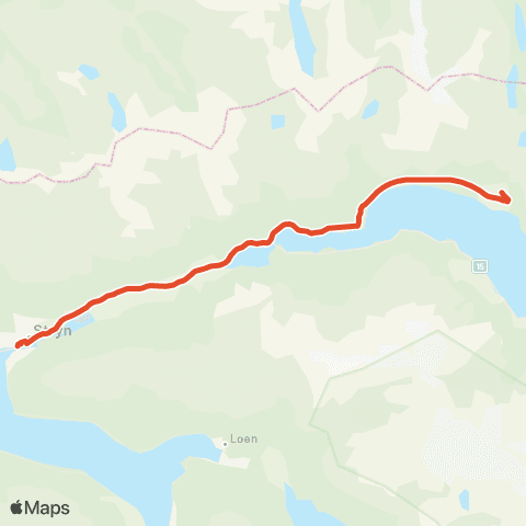 Skyss Stryn-Storesunde-Flo map