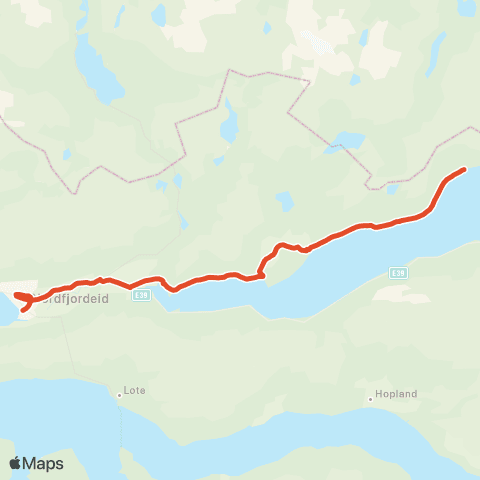 Skyss Nordfjordeid-Navelsaker map