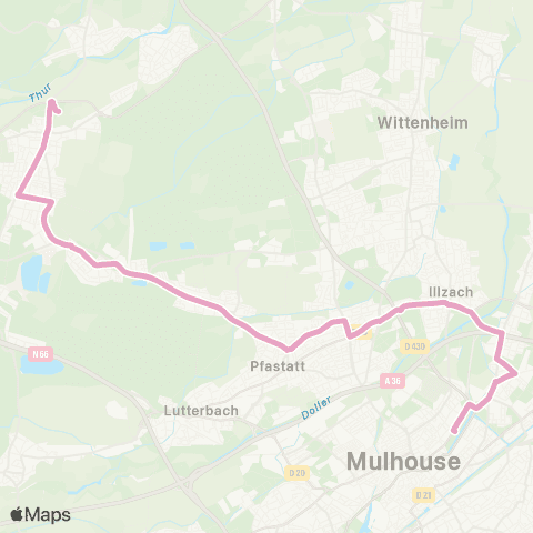 Soléa Hohmatten - Lefebvre map