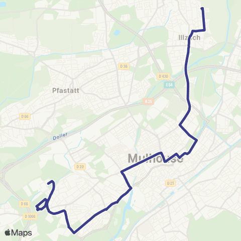Soléa Mer Rouge - Osenbach map
