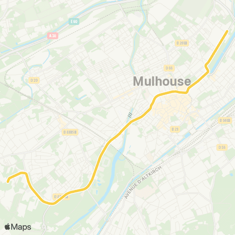 Soléa Coteaux - Nouveau Bassin map