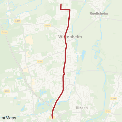 Soléa Châtaignier - Ste-Barbe map