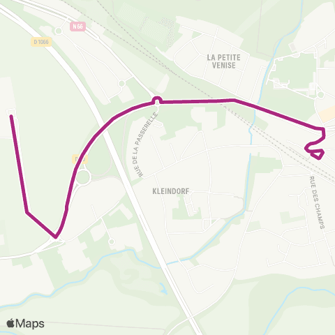 Soléa Lutterbach Gare - Allée du Chêne map