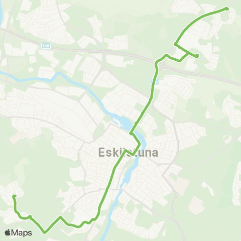 Sörmlandstrafiken Stenby—Djursta map