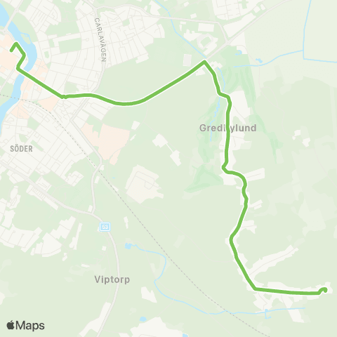 Sörmlandstrafiken Odlaren—Fristadstorget map
