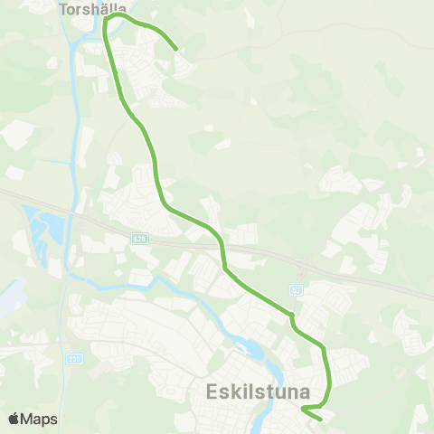 Sörmlandstrafiken Säby—Mälarsjukhuset / Lasarettsgatan map