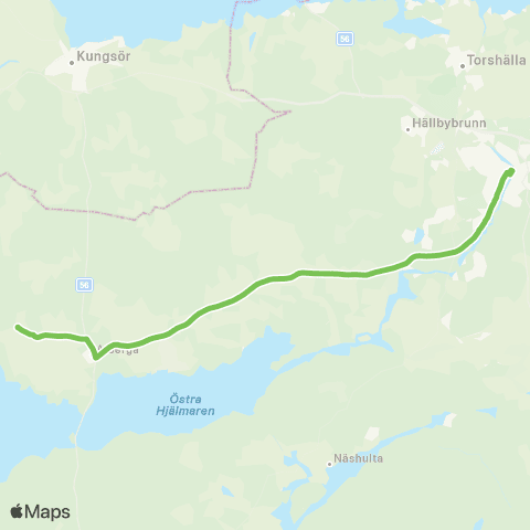 Sörmlandstrafiken Fristadstorget—Rabo map