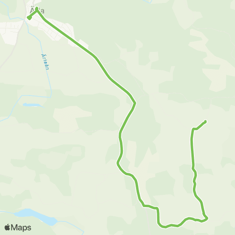 Sörmlandstrafiken Flättorp—Ärla Station map